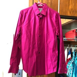 Men’s magenta 1MX Express Dress shirt